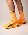 【SHYU 競賽跑襪】專為 Puma 碳板鞋設計｜orange | pumpkin | black 台灣官方合作夥伴