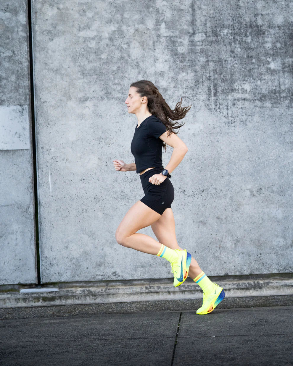 【SHYU 競賽跑襪】專為 Nike 碳板鞋設計｜volt | pacific | orange 台灣官方合作夥伴