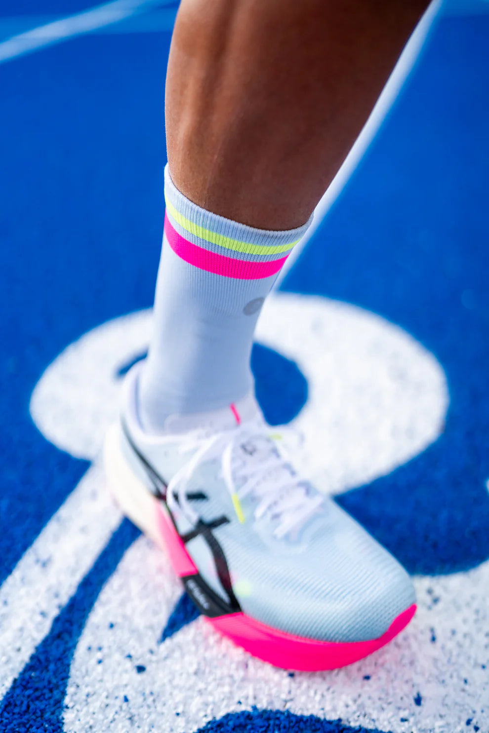 【SHYU 競賽跑襪】專為 ASICS 碳板鞋設計｜sky | pink | neon 台灣官方合作夥伴