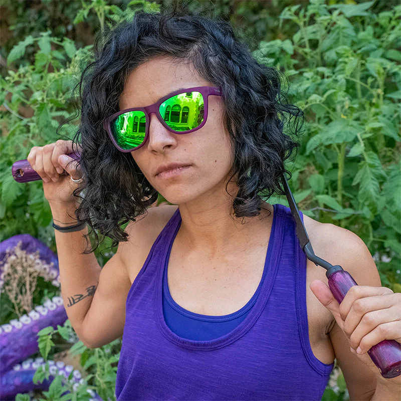 【現貨】goodr 美國戶外運動太陽眼鏡 OG Gardening With A Kraken 花園紫