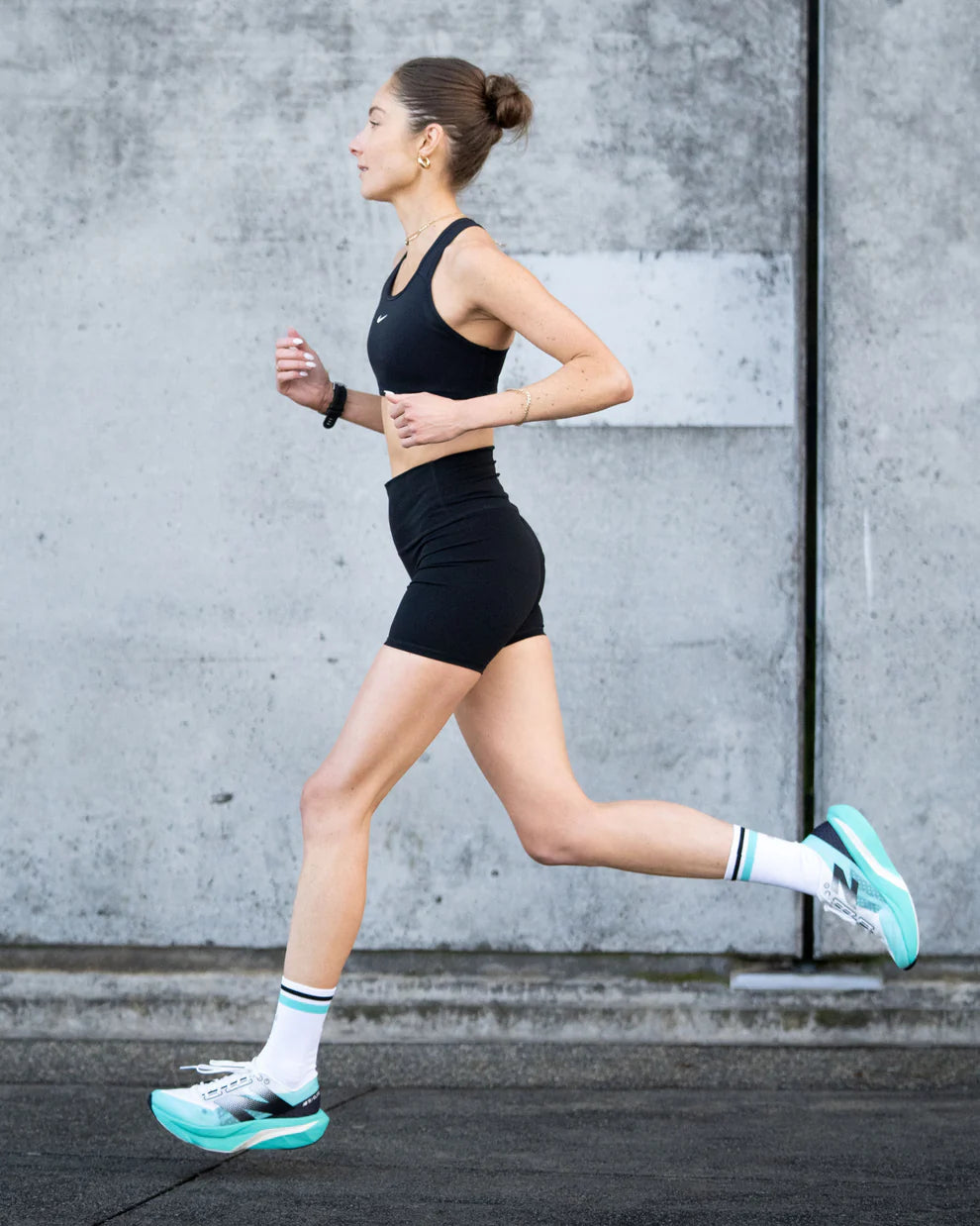 SHYU 專業跑襪｜white | jade | black