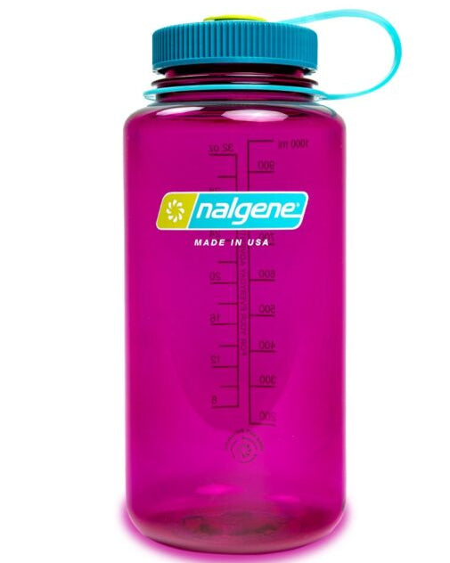 Nalgene 1000ml 寬口水壺｜茄色｜2020-4432