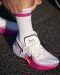 【SHYU 競賽跑襪】專為 Nike 碳板鞋設計｜white | grape | lilac 台灣官方合作夥伴