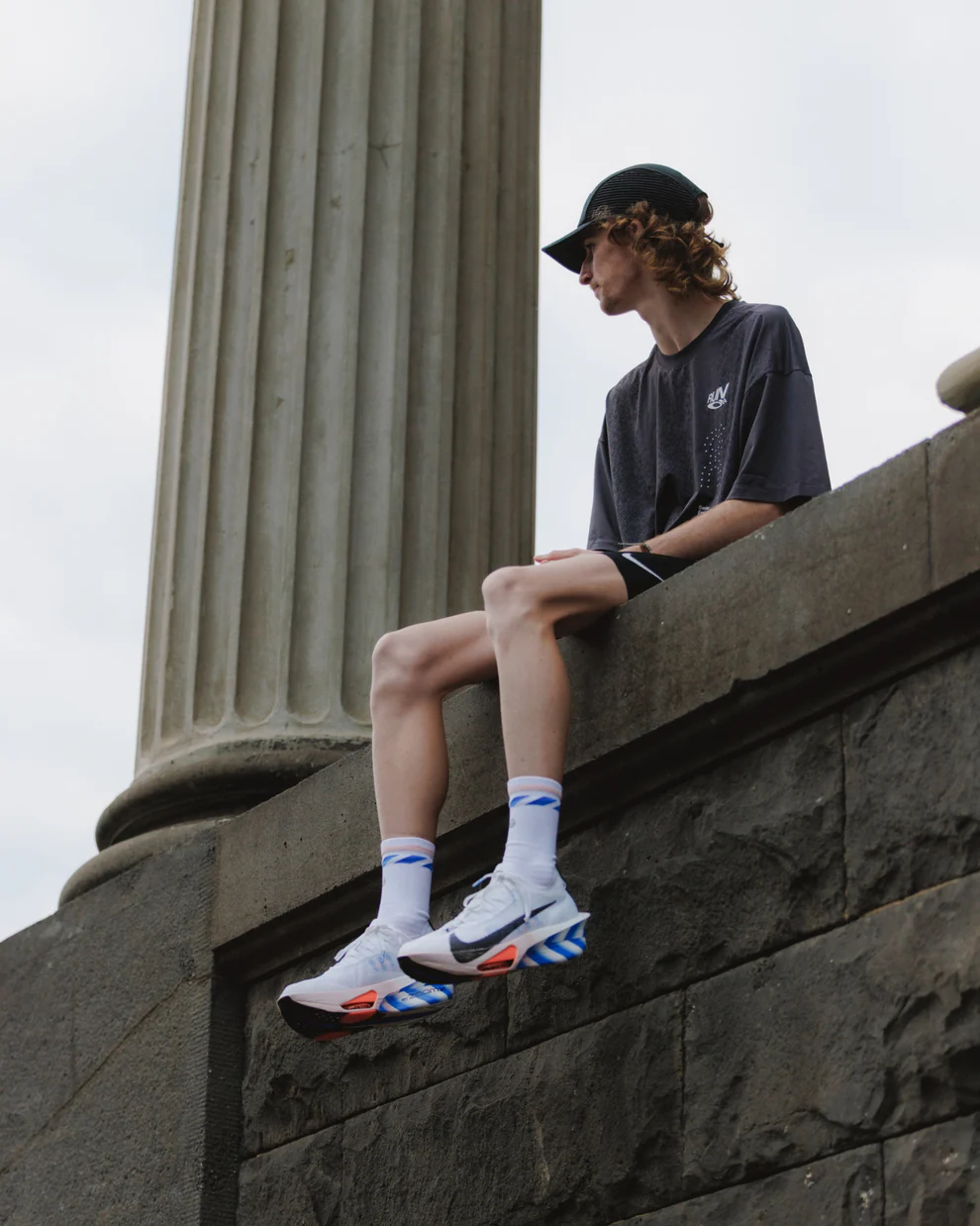 【SHYU 競賽跑襪】專為 Nike 碳板鞋設計｜White | Sash | Melon 台灣官方合作夥伴