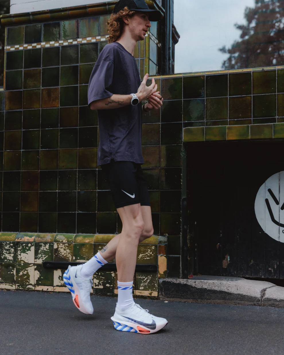 【SHYU 競賽跑襪】專為 Nike 碳板鞋設計｜White | Sash | Melon 台灣官方合作夥伴