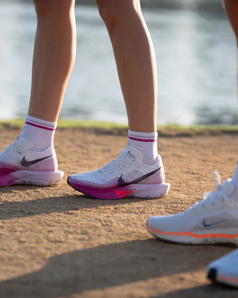 【SHYU 競賽跑襪】專為 Nike 碳板鞋設計｜white | grape | lilac 台灣官方合作夥伴