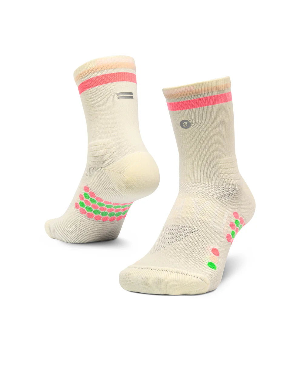 【SHYU 競賽跑襪】專為 Asics 碳板鞋設計｜cream | blush | peach 台灣官方合作夥伴