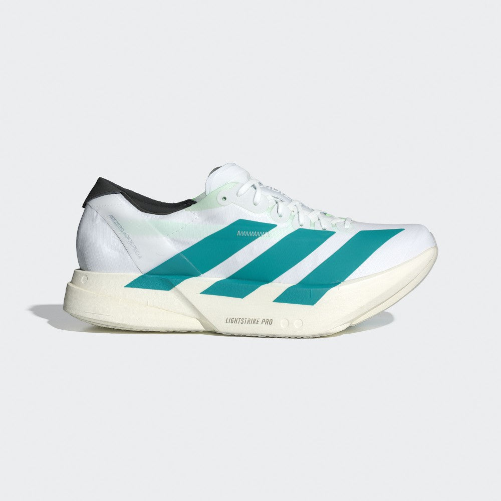 M'S ADIDAS ADIZERO ADIOS PRO 4 White Green 碳板鞋