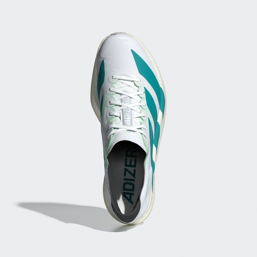M'S ADIDAS ADIZERO ADIOS PRO 4 White Green 碳板鞋