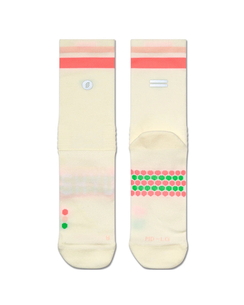 【SHYU 競賽跑襪】專為 Asics 碳板鞋設計｜cream | blush | peach 台灣官方合作夥伴