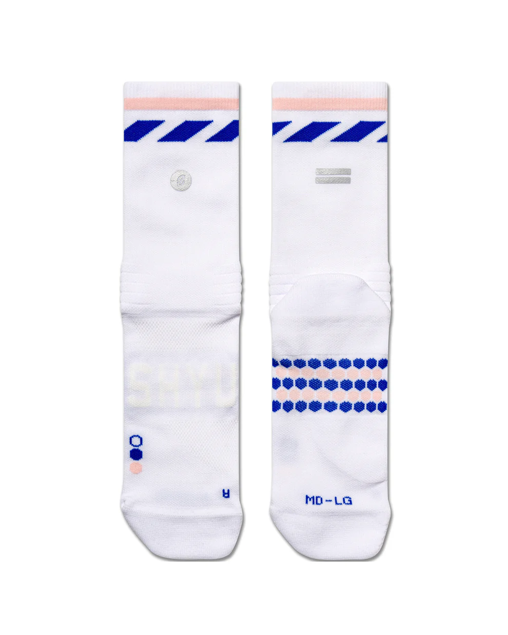 【SHYU 競賽跑襪】專為 Nike 碳板鞋設計｜White | Sash | Melon 台灣官方合作夥伴