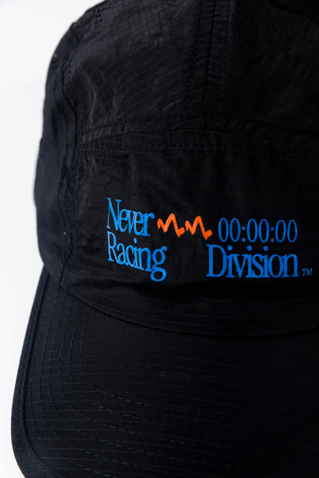 【Never】 RACING DIVISION BLACK CAP 跑帽