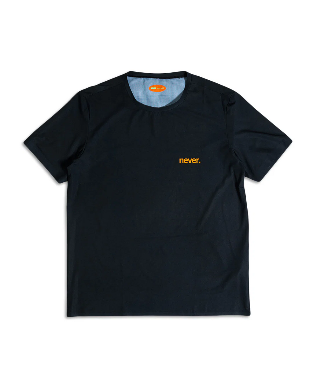 【Never】STACKED TEE BLACK 跑步上衣