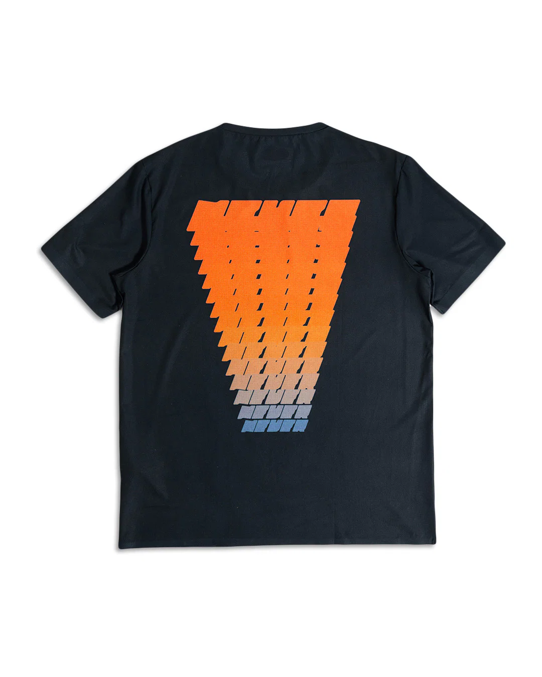 【Never】STACKED TEE BLACK 跑步上衣