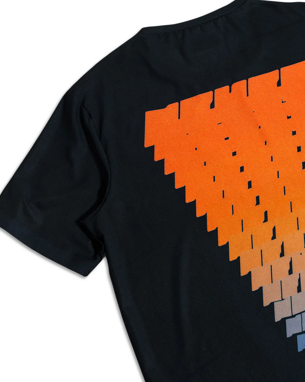 【Never】STACKED TEE BLACK 跑步上衣