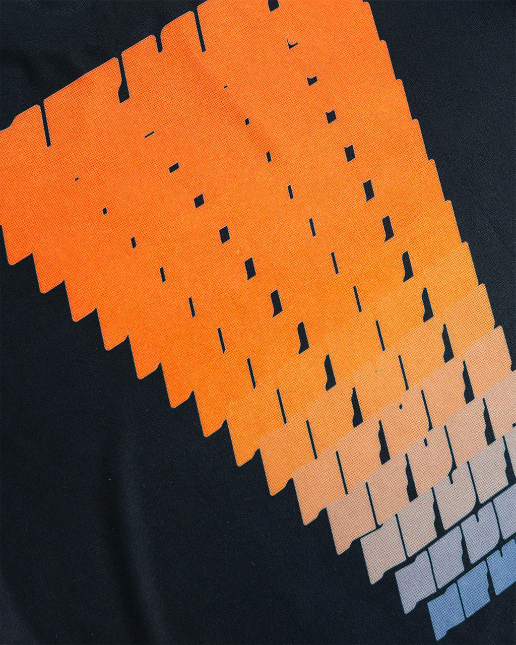 【Never】STACKED TEE BLACK 跑步上衣