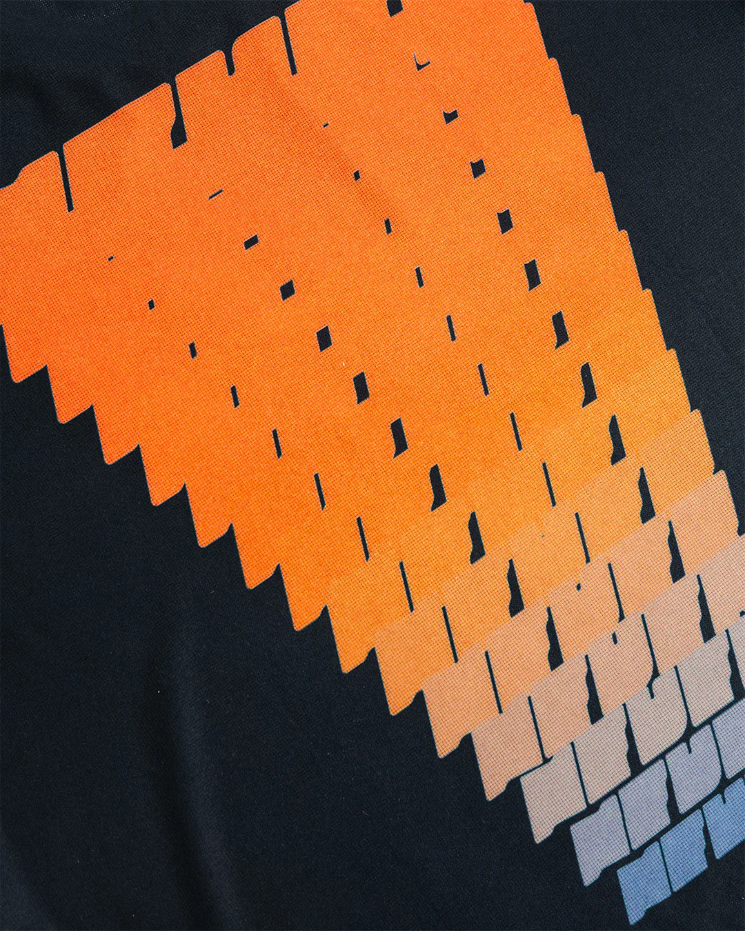 【Never】STACKED TEE BLACK 跑步上衣