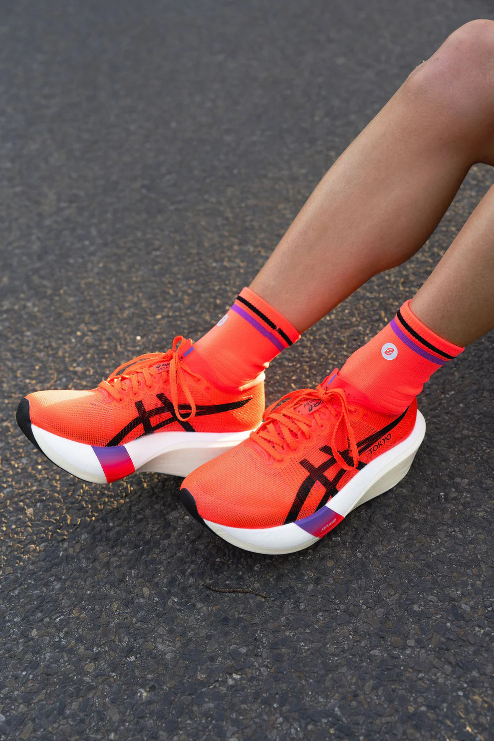 SHYU 專業跑襪｜taiyo | purple | black