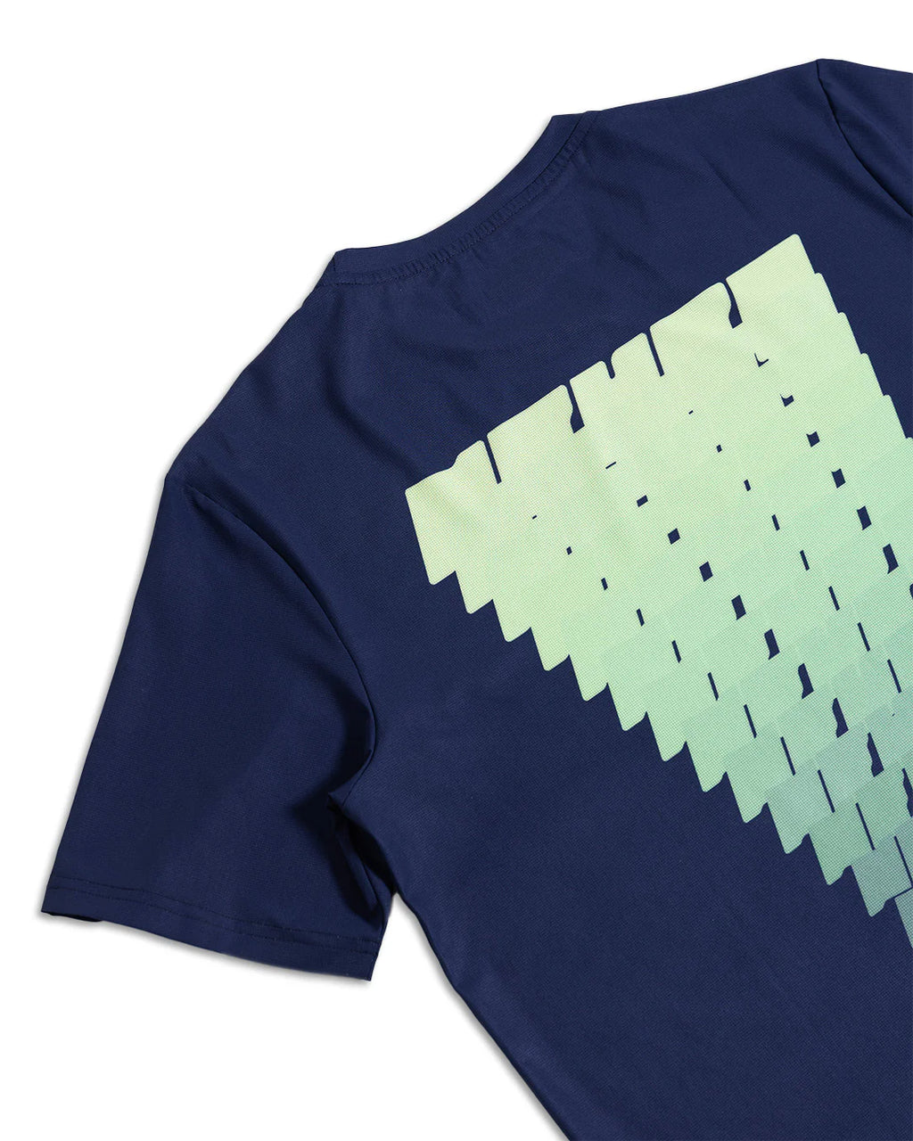 【Never】STACKED TEE NAVY 跑步上衣