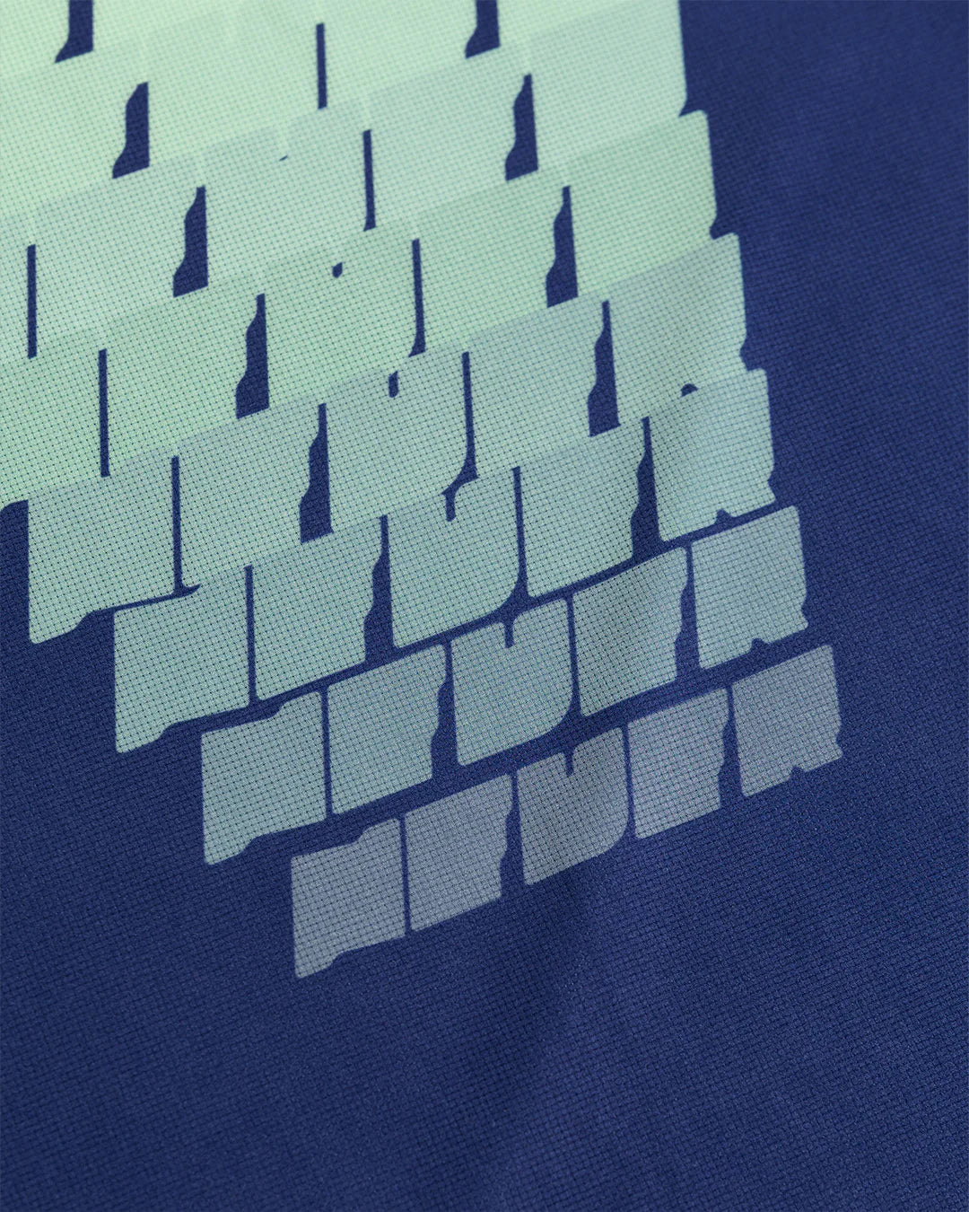 【Never】STACKED TEE NAVY 跑步上衣