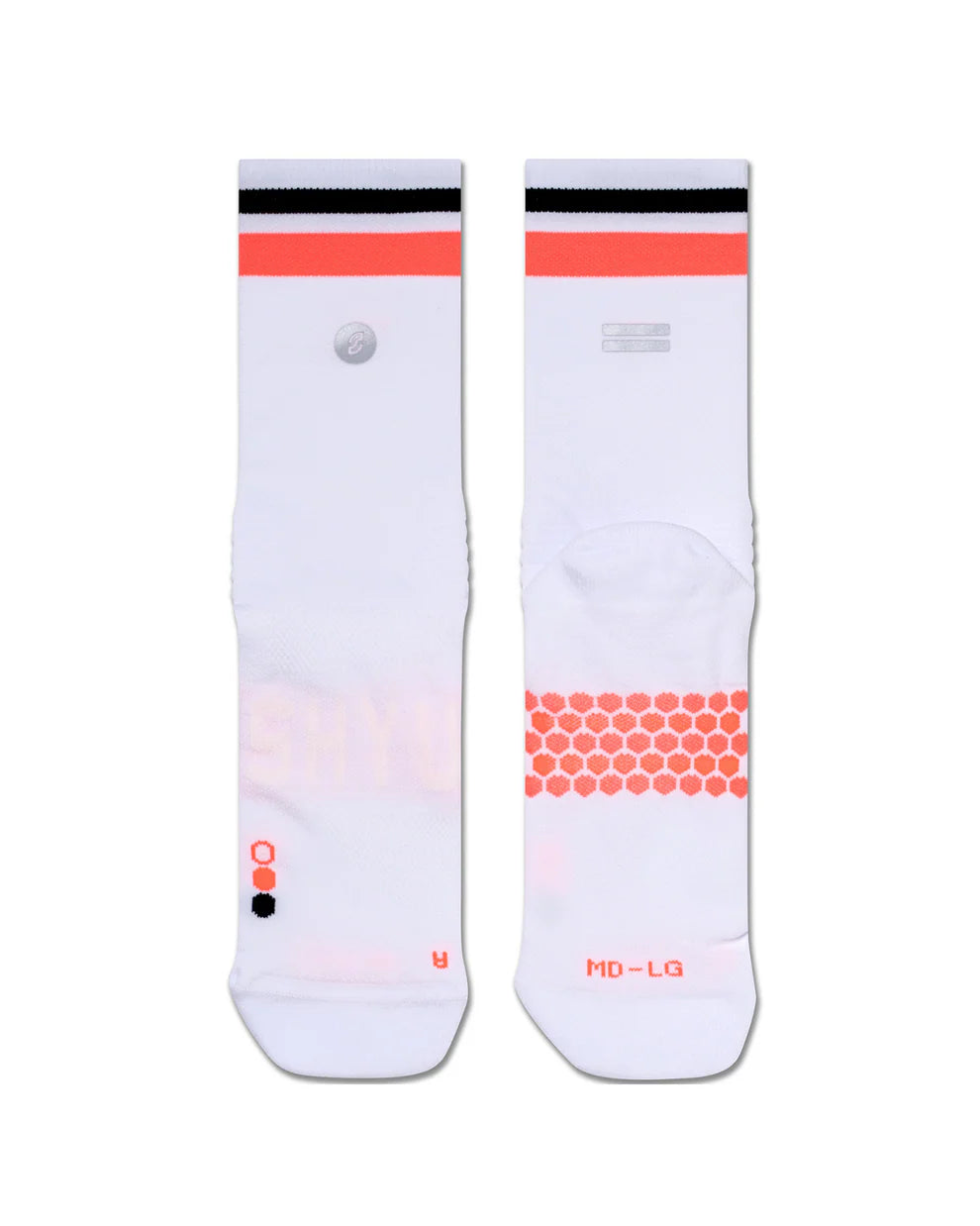 【SHYU 競賽跑襪】專為 NB 碳板鞋設計｜white | scarlet | black 台灣官方合作夥伴