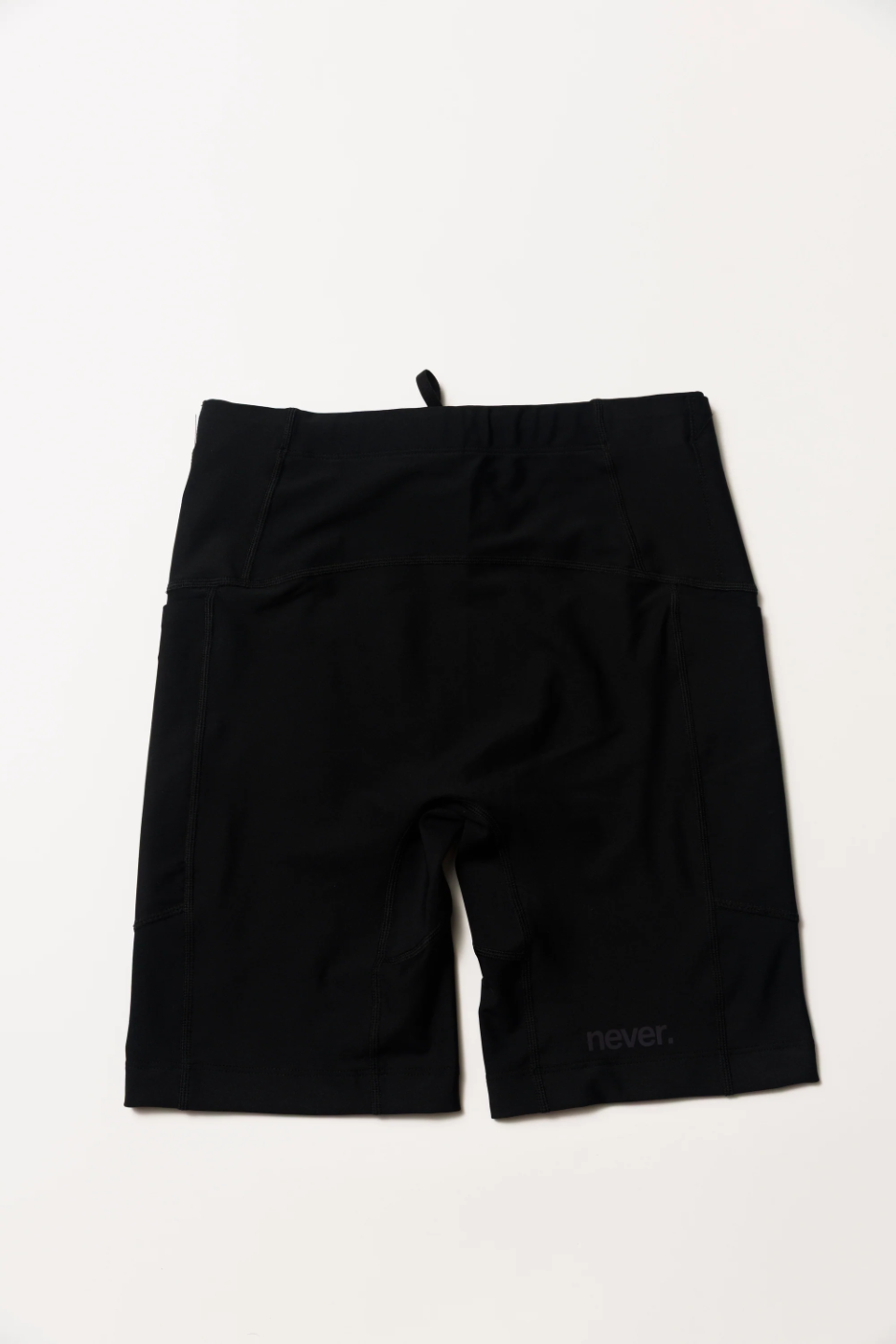 【Never】ZERO HALF TIGHTS BLACK 跑步緊身短褲