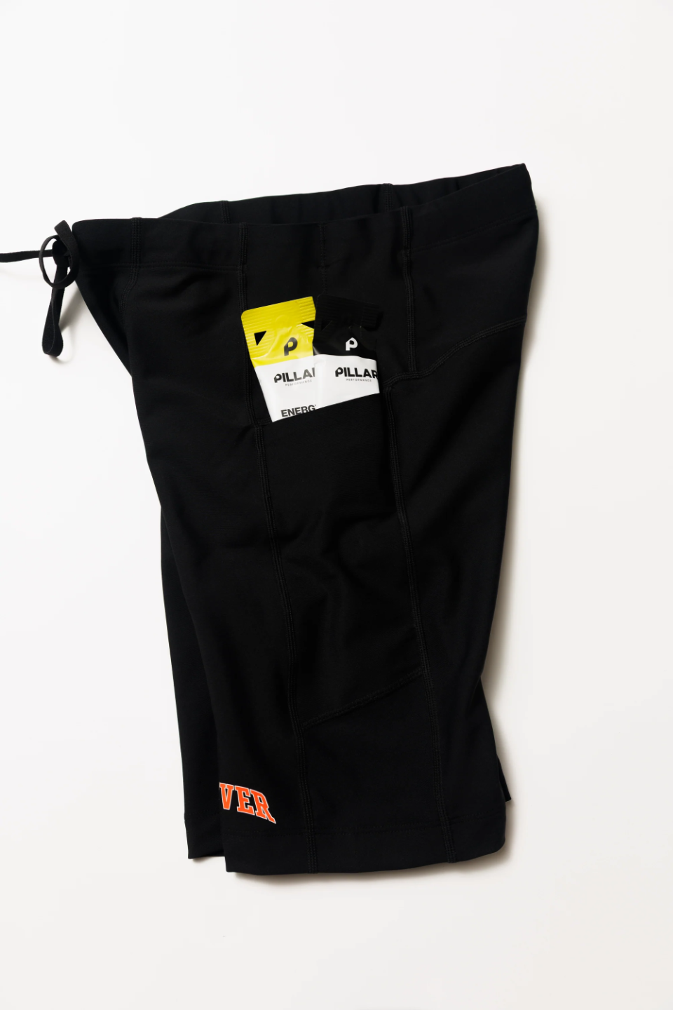 【Never】ZERO HALF TIGHTS BLACK 跑步緊身短褲