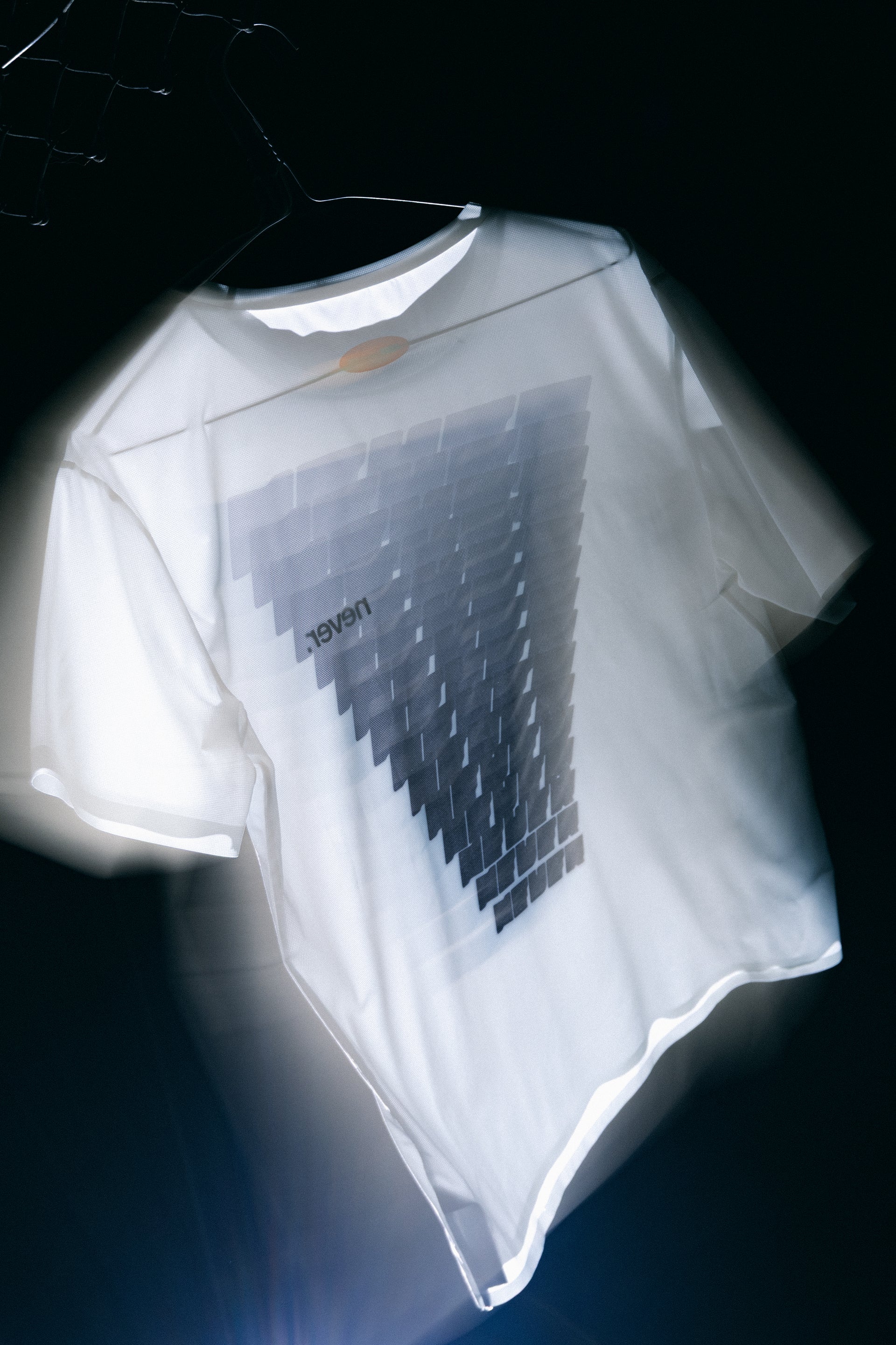 【Never】GREY STACKED TEE 跑步上衣