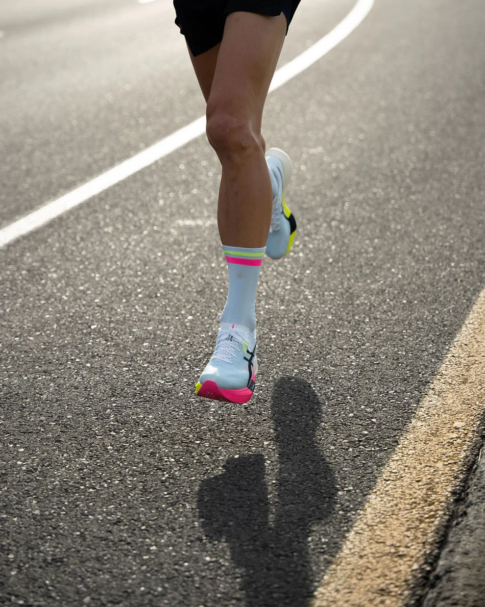 SHYU 專業跑襪｜sky | pink | neon