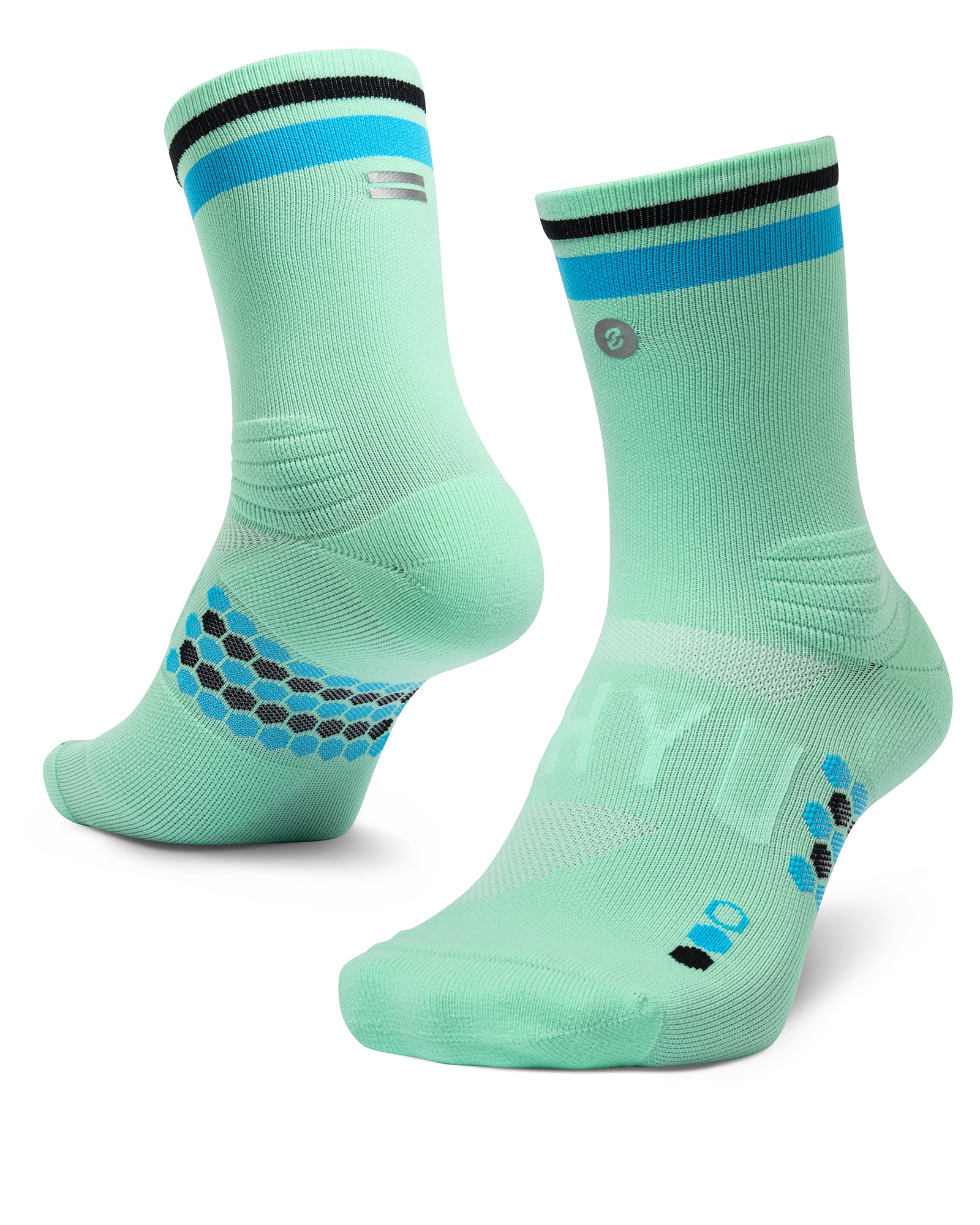 【SHYU 競賽跑襪】專為 Puma 碳板鞋設計｜aqua | blue | black 台灣官方合作夥伴