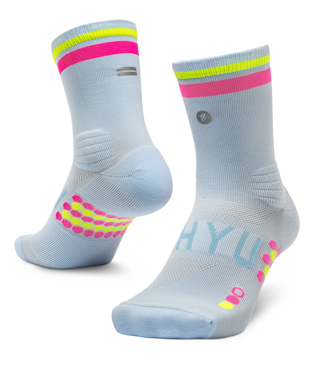 SHYU 專業跑襪｜sky | pink | neon