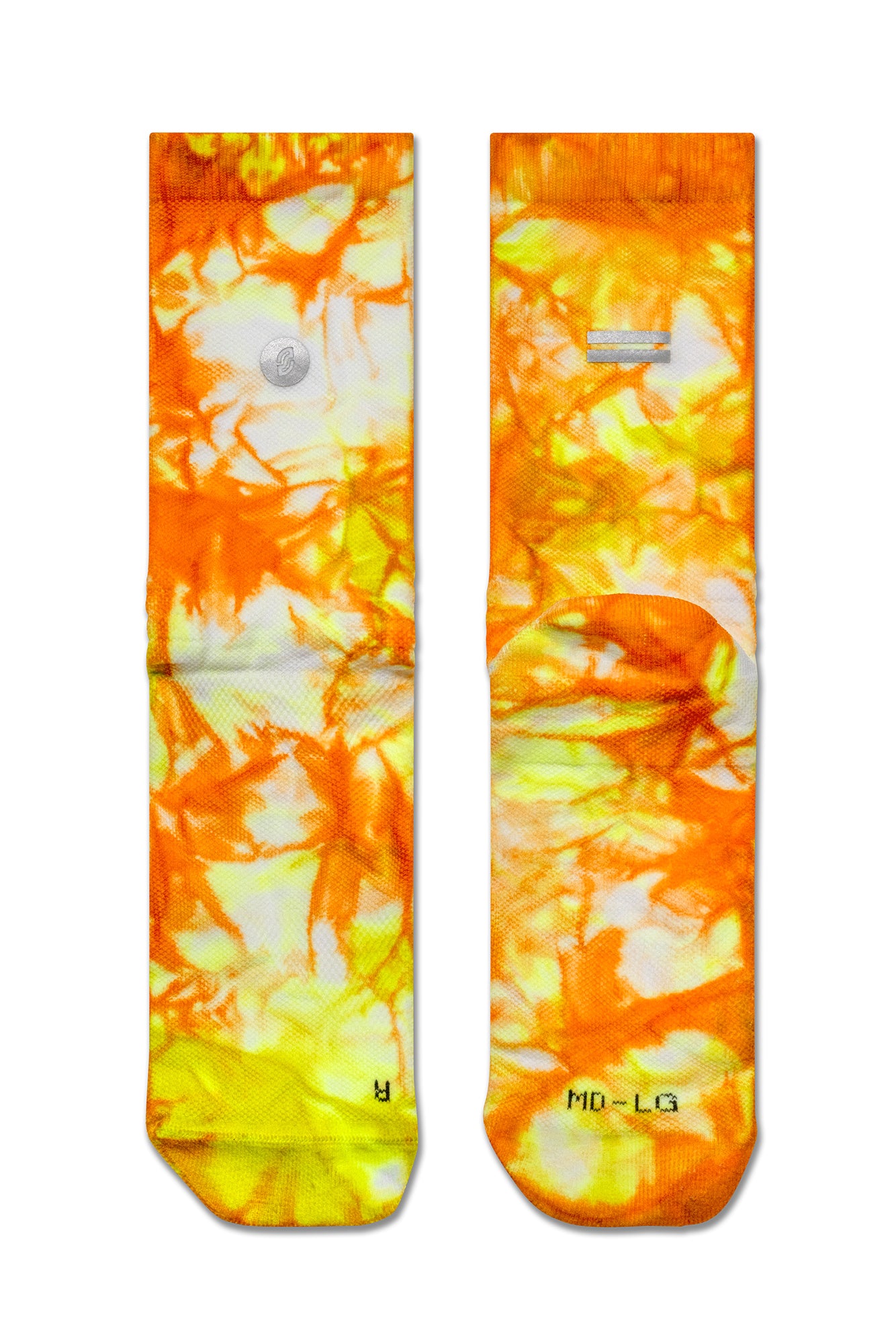 【SHYU 競賽跑襪】專為 Saucony 碳板鞋設計｜orange | zest | white 台灣官方合作夥伴