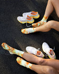 【SHYU 競賽跑襪】專為 Saucony 碳板鞋設計｜orange | zest | white 台灣官方合作夥伴