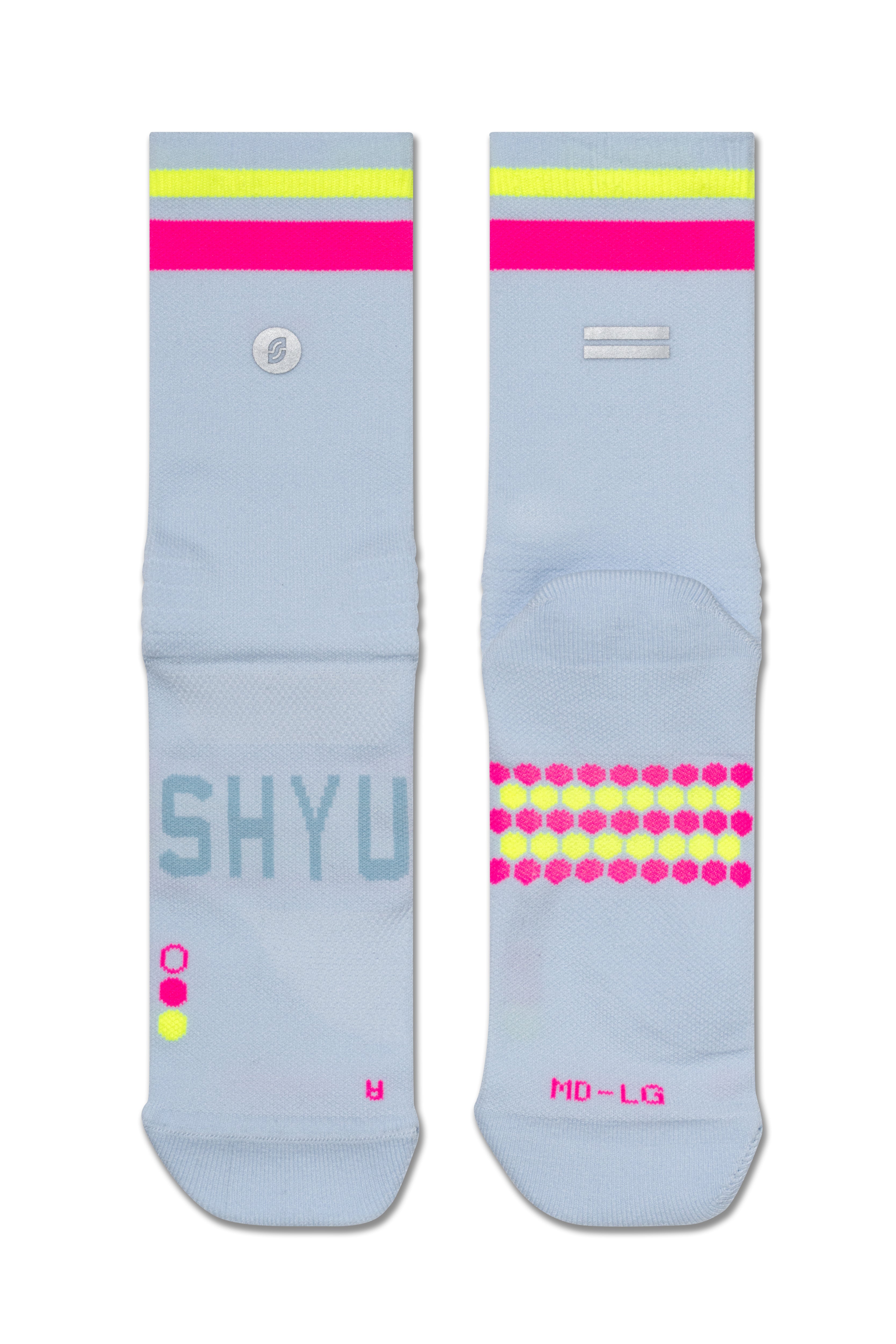 【SHYU 競賽跑襪】專為 ASICS 碳板鞋設計｜sky | pink | neon 台灣官方合作夥伴
