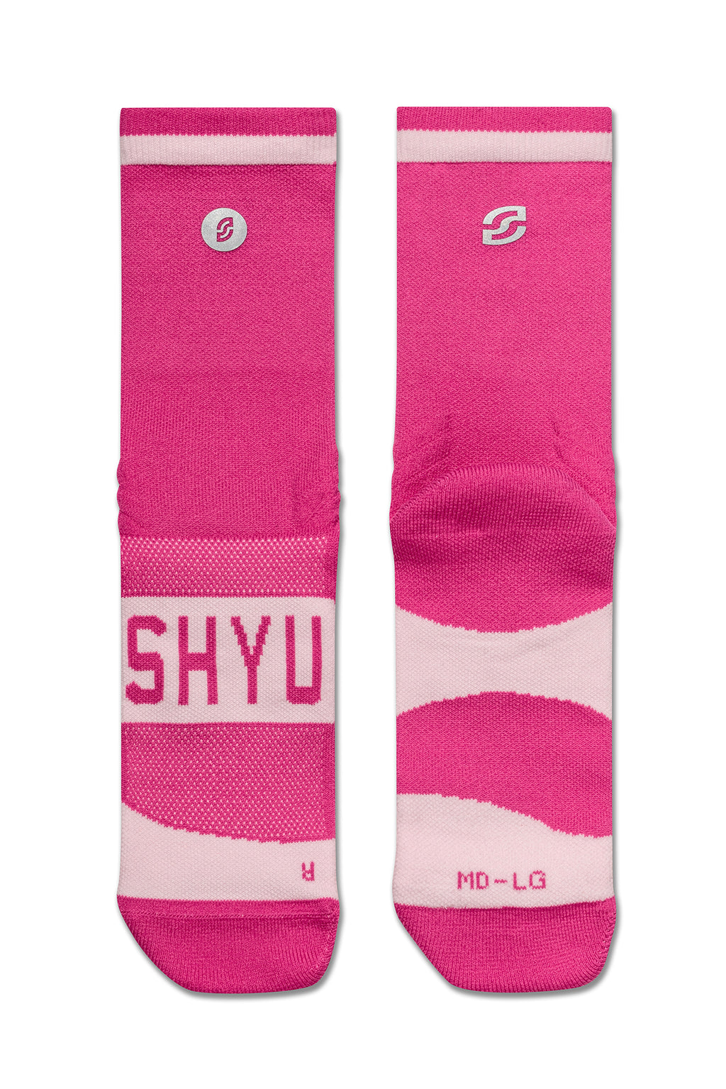SHYU 專業跑襪｜Training | pink 3 pack