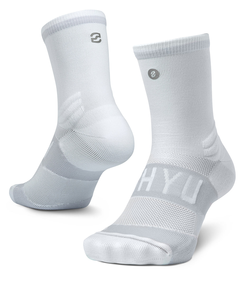 SHYU 專業跑襪｜Training | white 3 pack