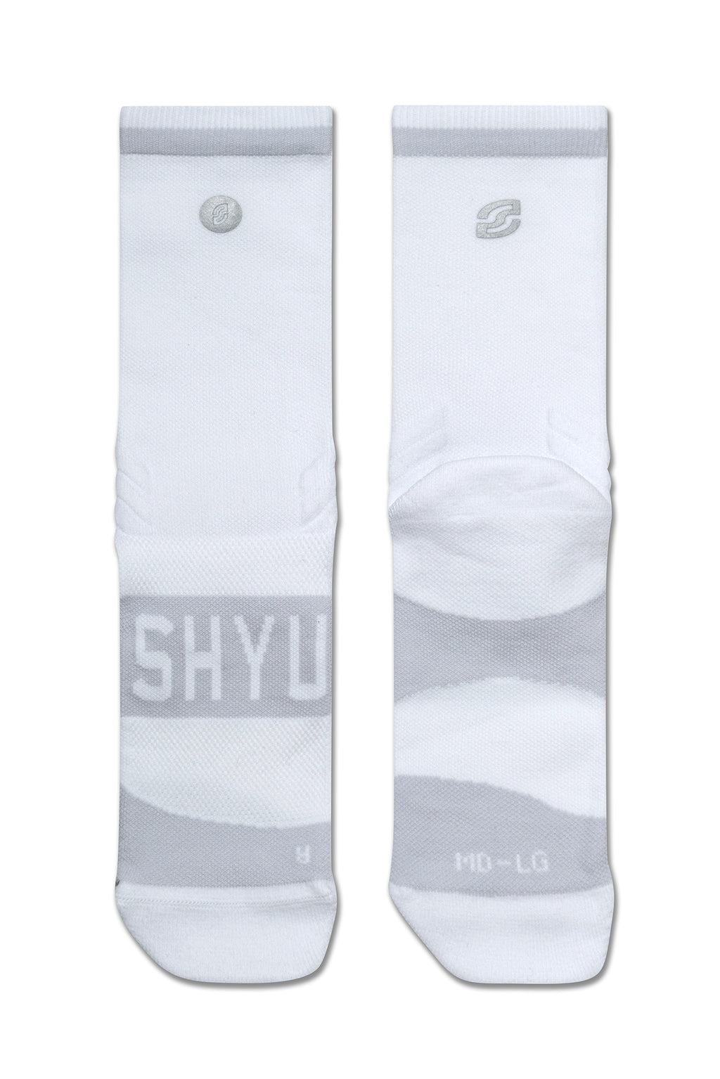 SHYU 專業跑襪｜Training | white 3 pack