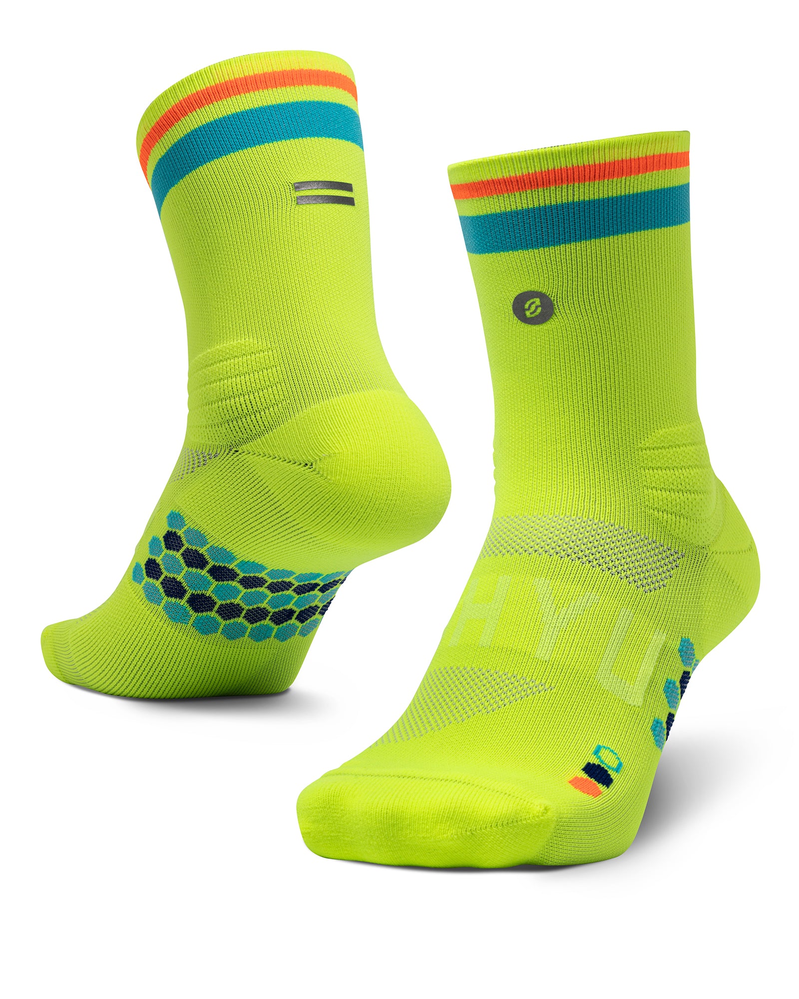 【SHYU 競賽跑襪】專為 Nike 碳板鞋設計｜volt | pacific | orange 台灣官方合作夥伴