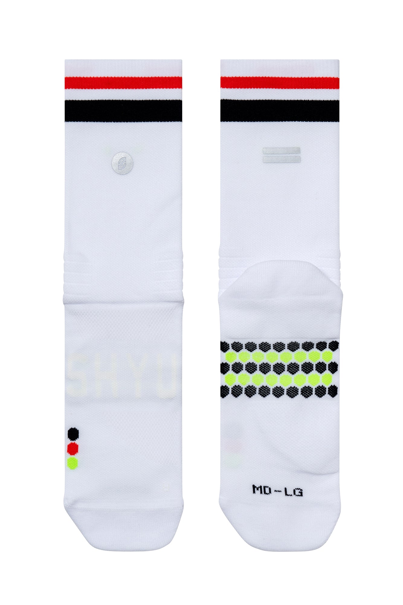 【SHYU 競賽跑襪】專為 Adidas 碳板鞋設計｜white | black | red 台灣官方合作夥伴