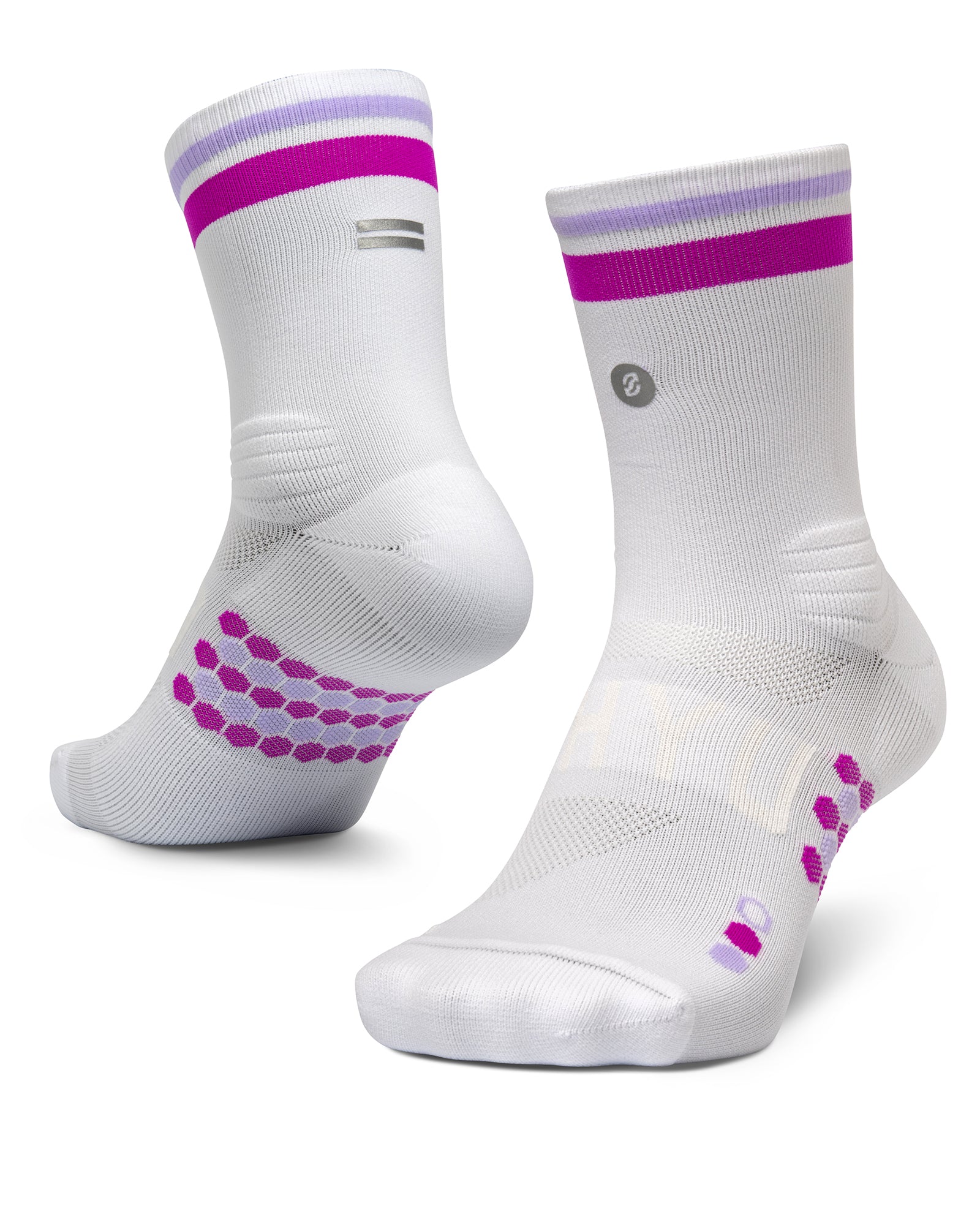 【SHYU 競賽跑襪】專為 Nike 碳板鞋設計｜white | grape | lilac 台灣官方合作夥伴