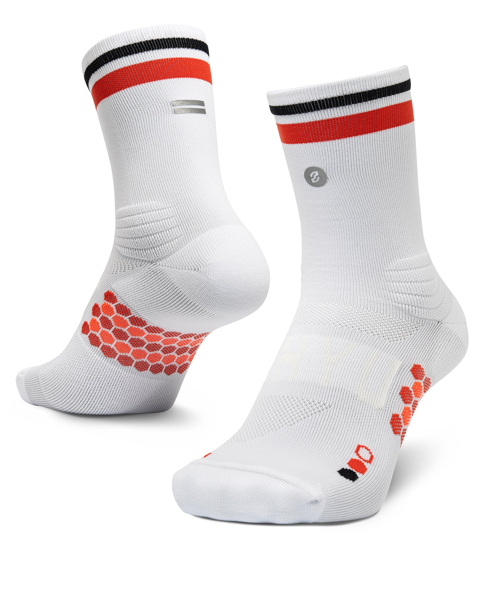 SHYU 專業跑襪｜white | scarlet | black